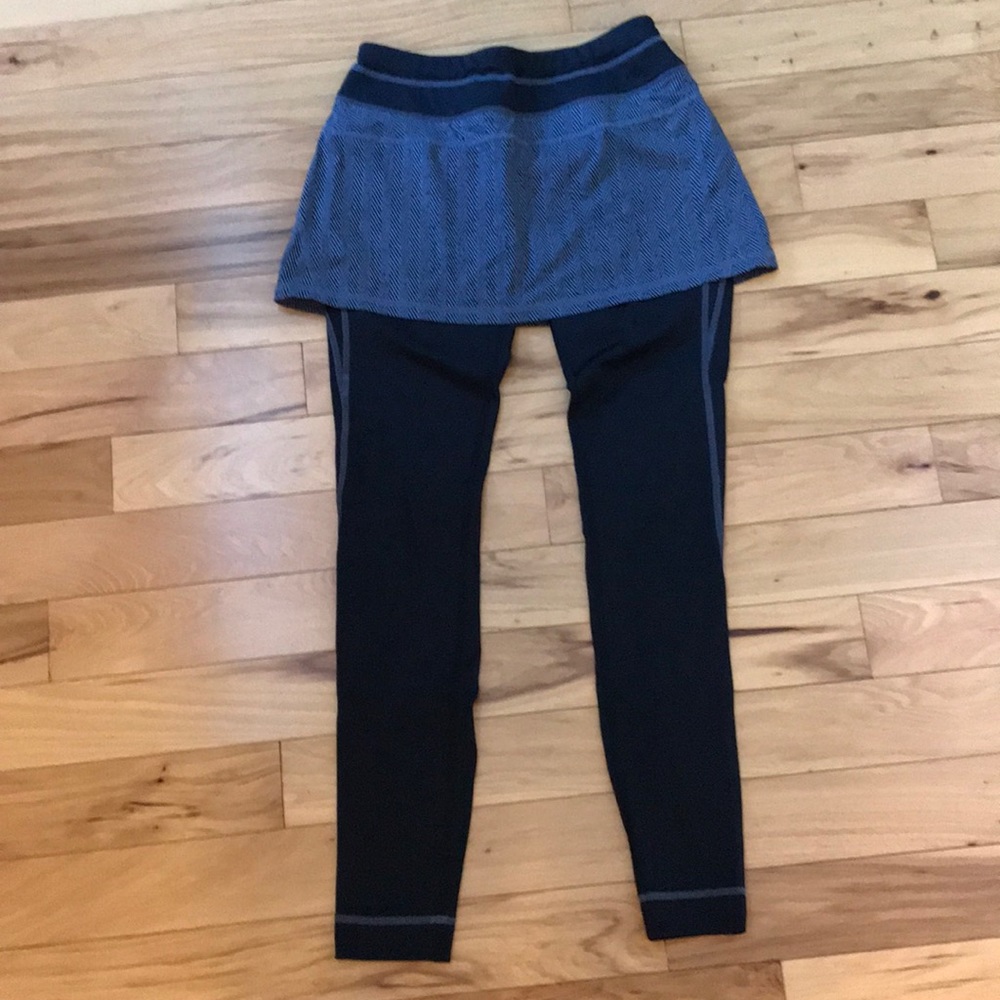 Athleta fleeced running tights